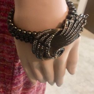 Heidi Daus Authentic Dyed Pearl Bracelet Size 7.5